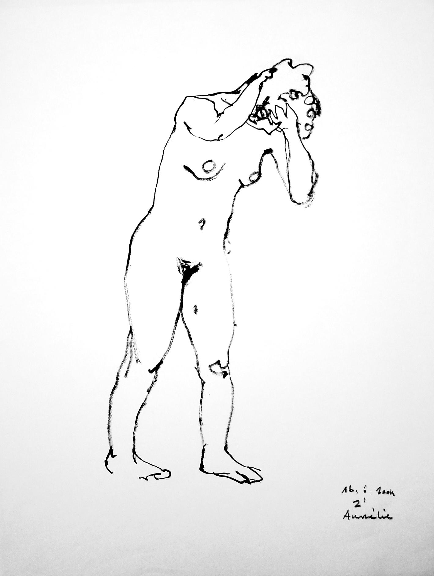 dessin nu