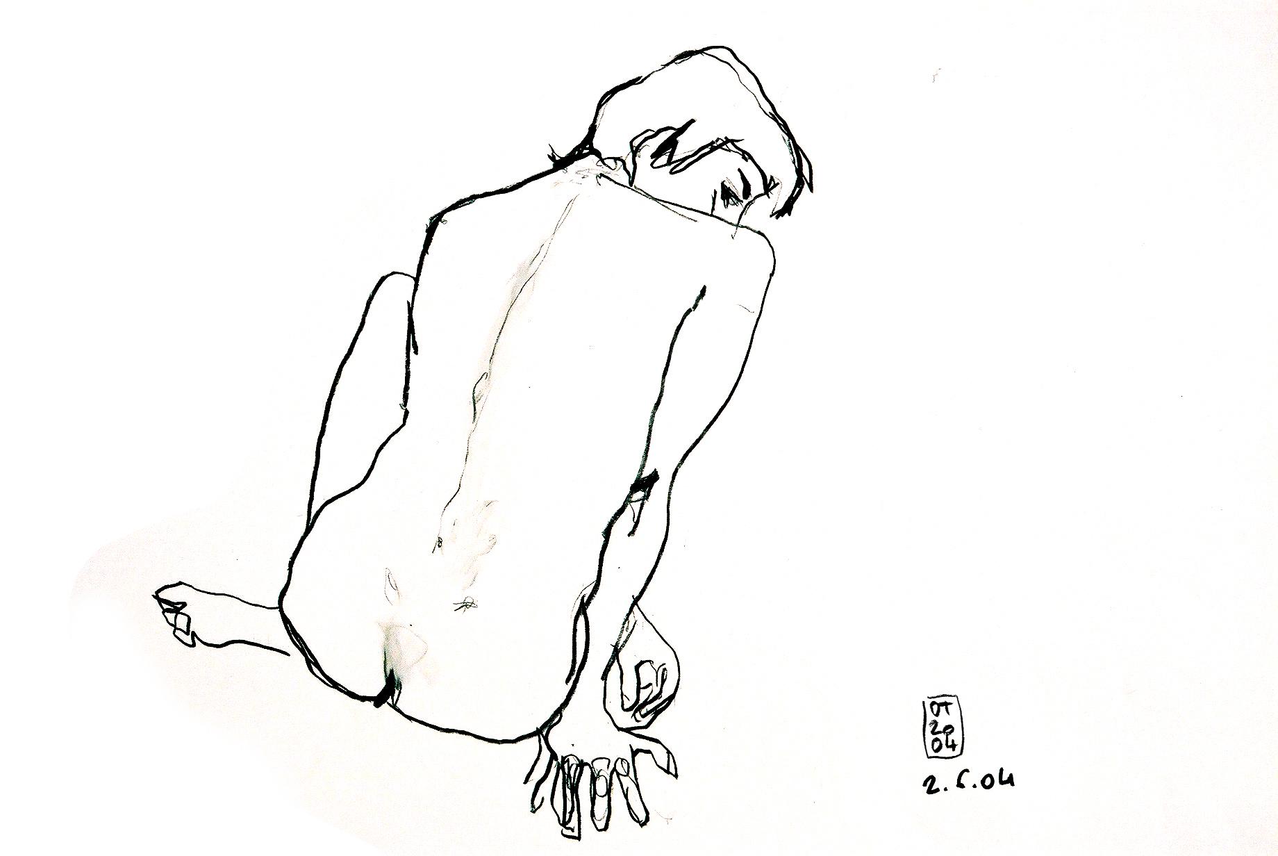 dessin nu