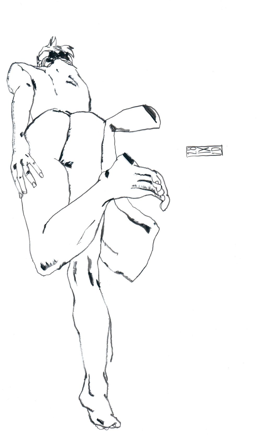 dessin de nu
